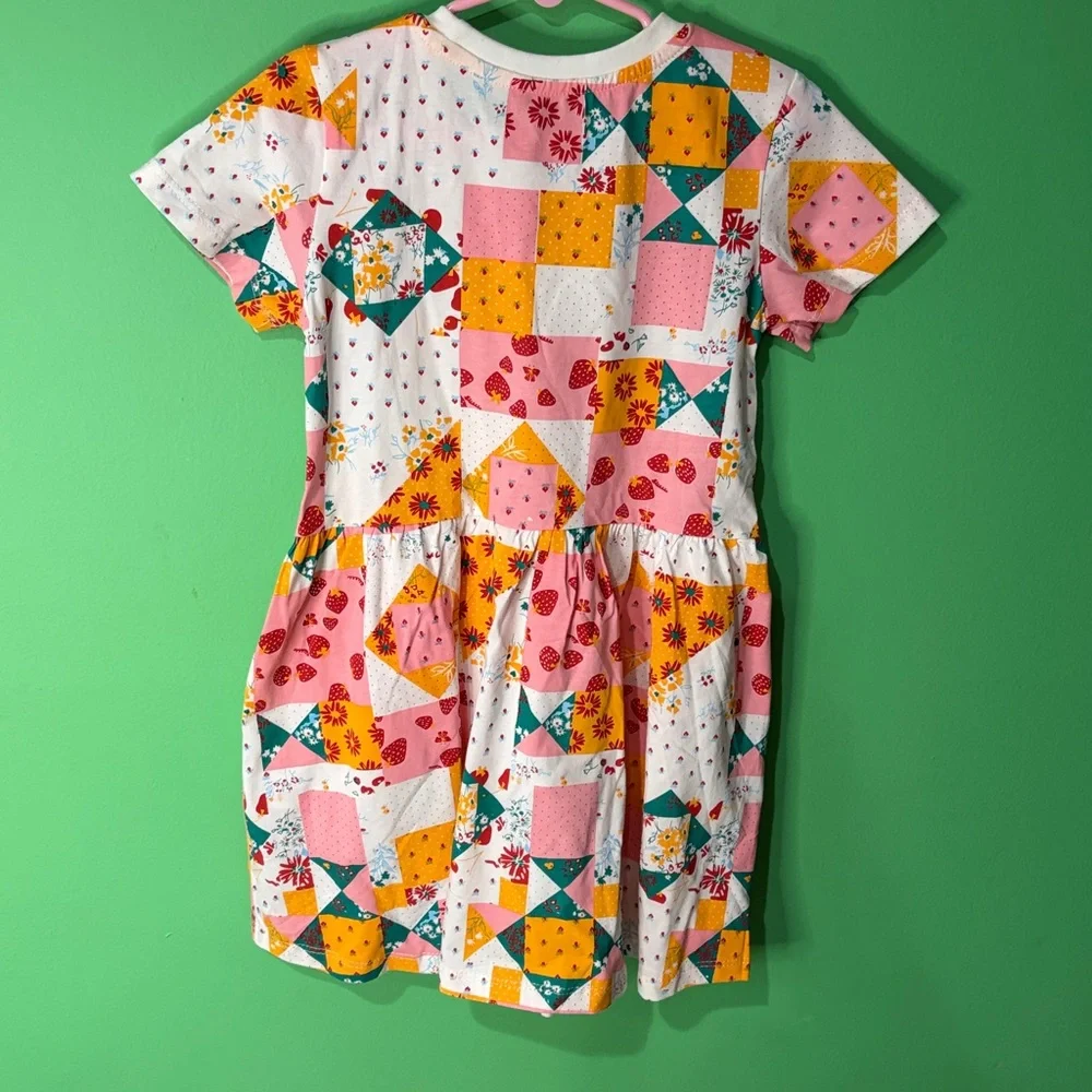 Colorful Patchwork Dress size 4t NWTs